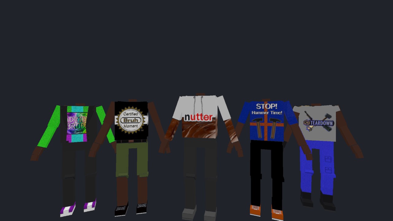 YM's Random Body Textures #3(Dark Skintone)