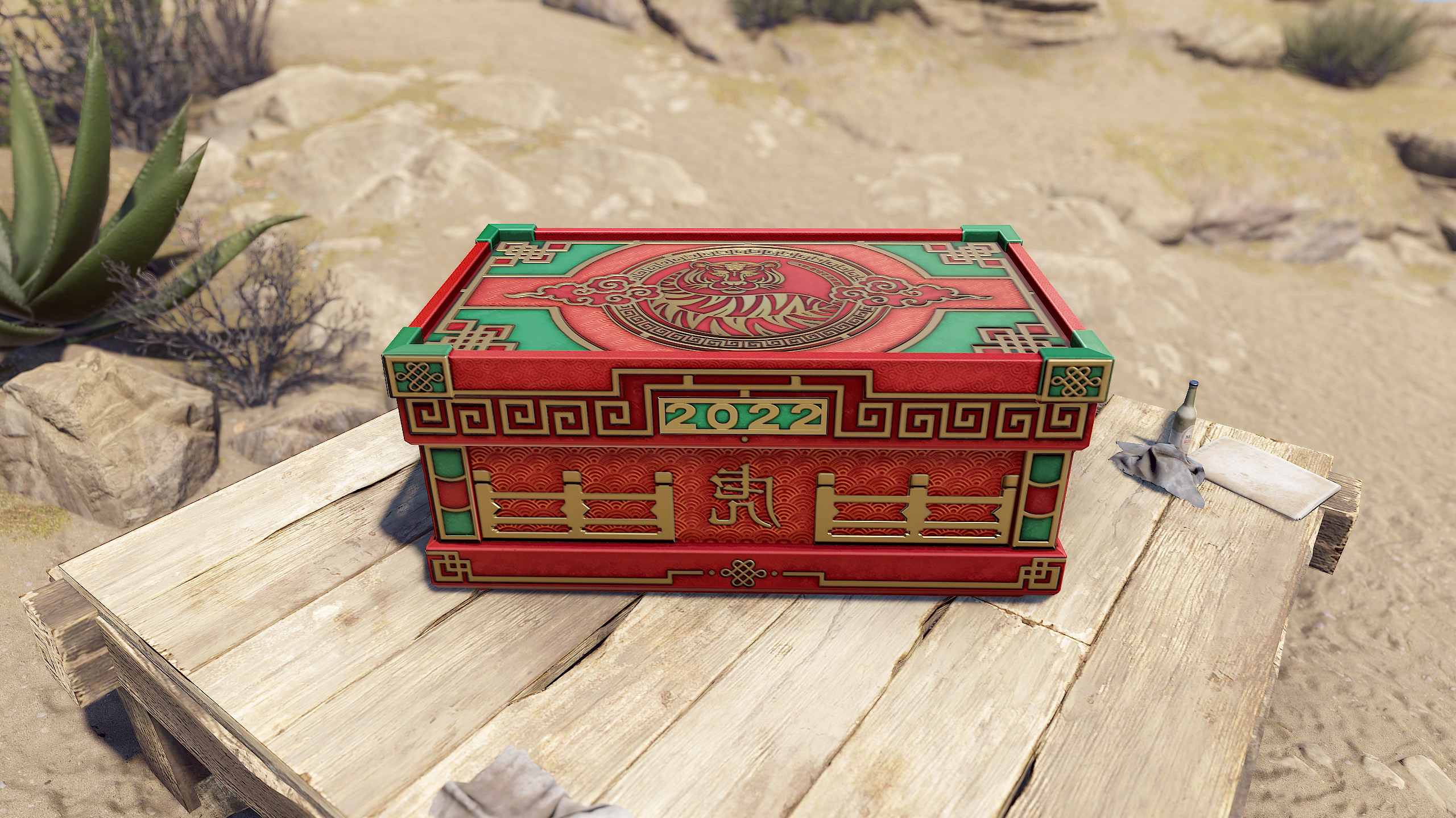 Large Tiger Box