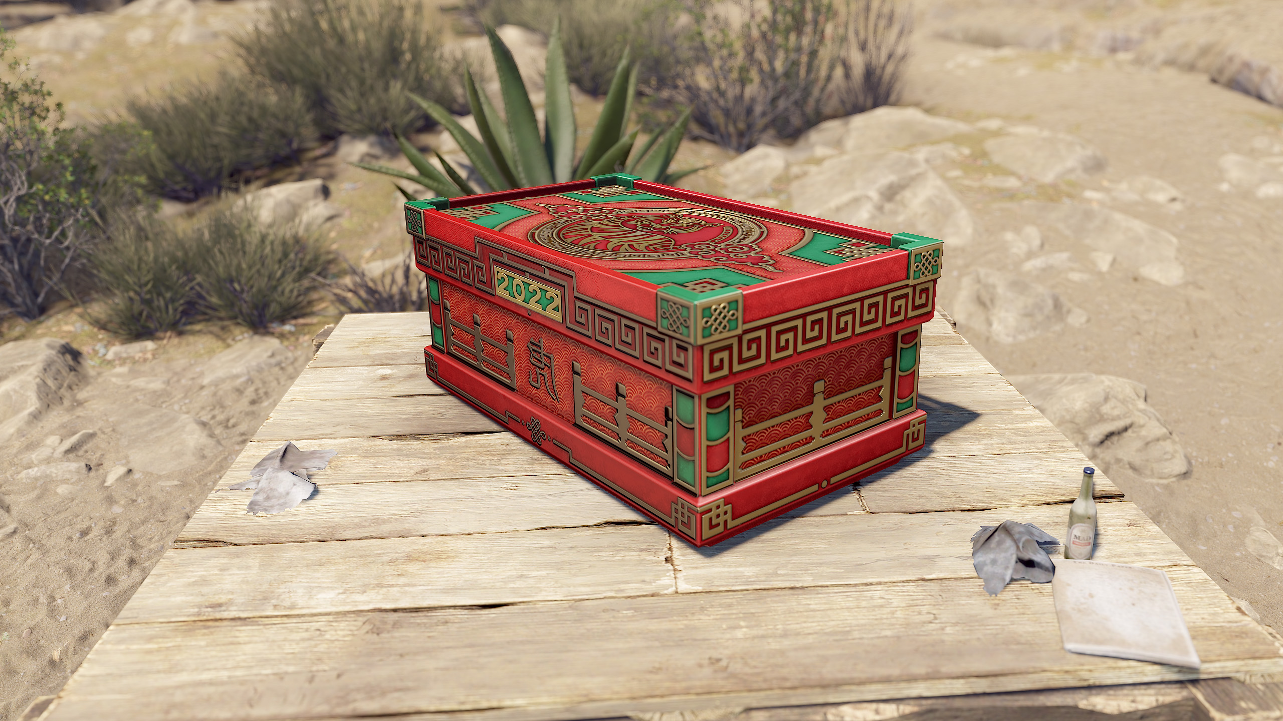 Large Tiger Box
