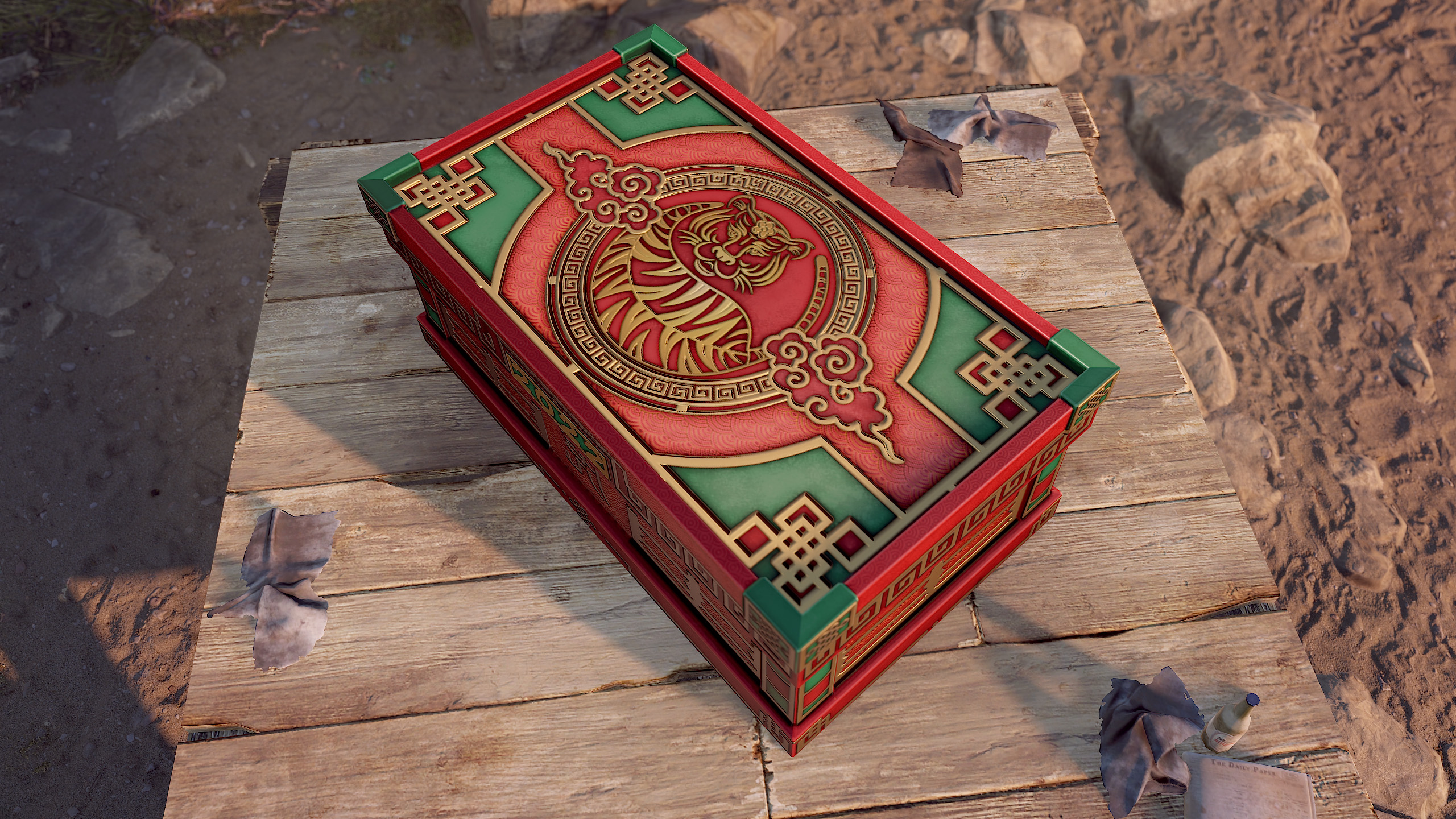 Large Tiger Box