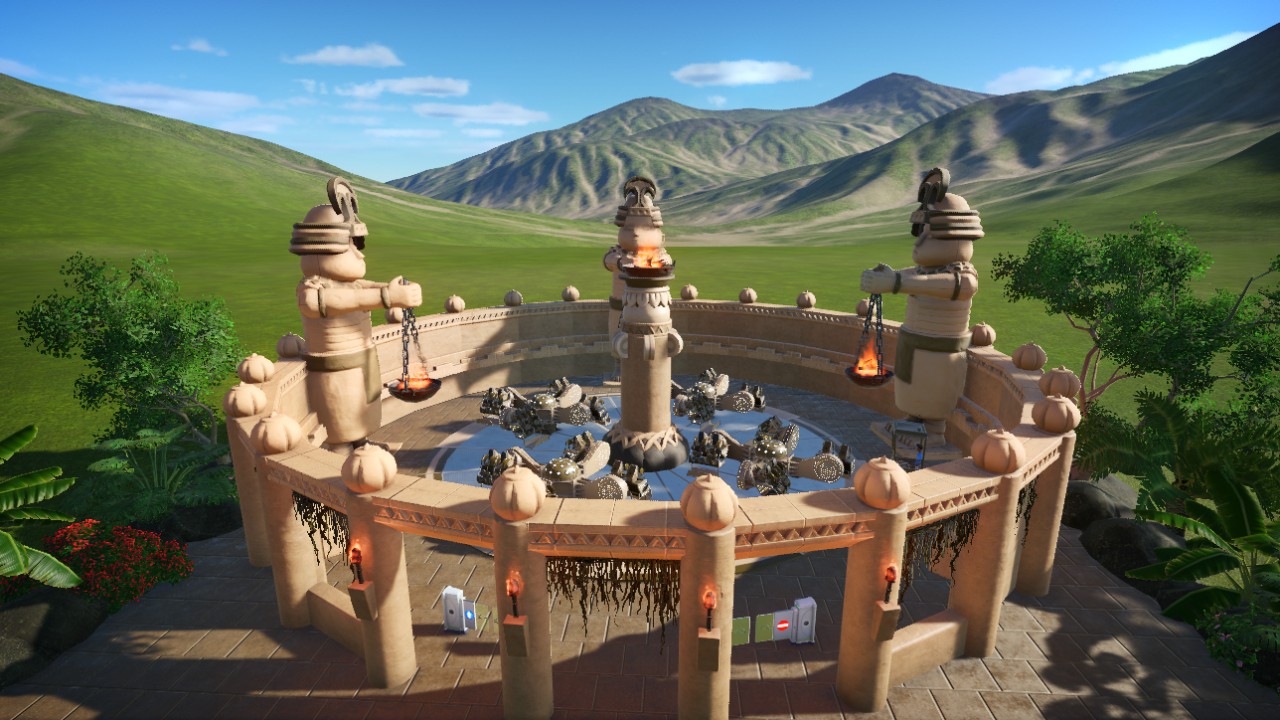 the  three temple warriors