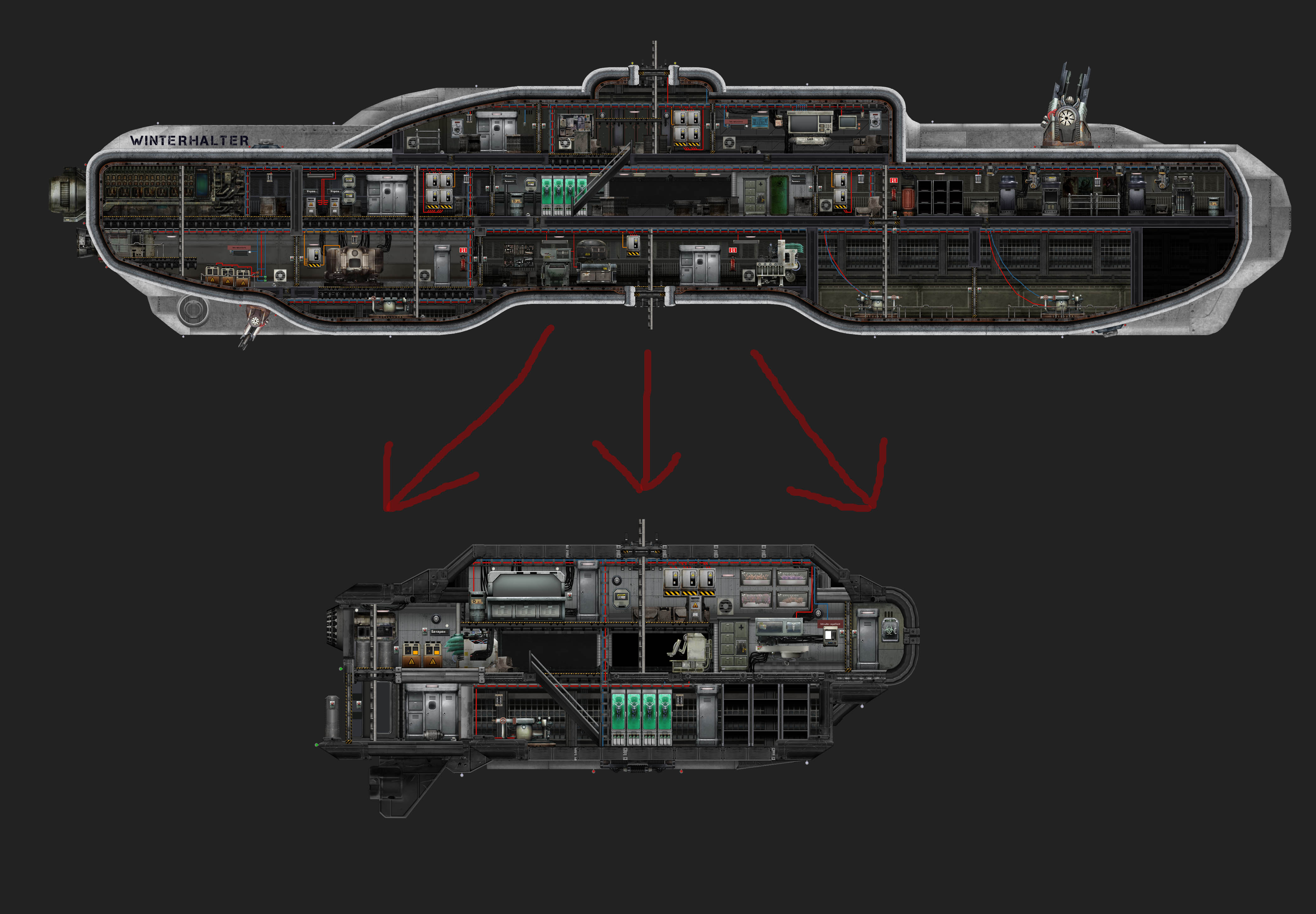 Winterhalter (shuttle edition) – Barotrauma Mod