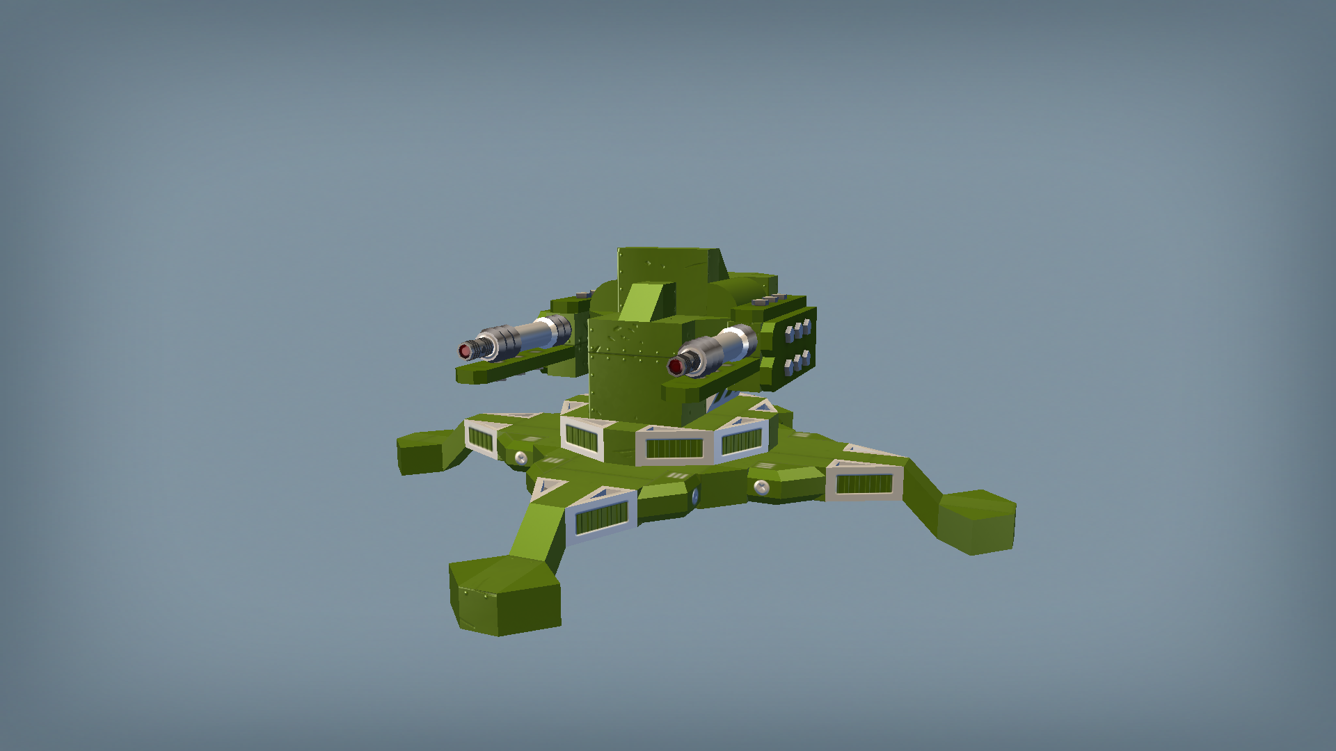 Tarantula sentry gun with lascannons wh40