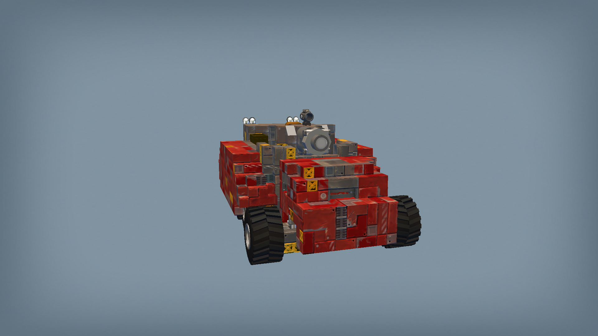 orks gun wagon with big lobba wh40k