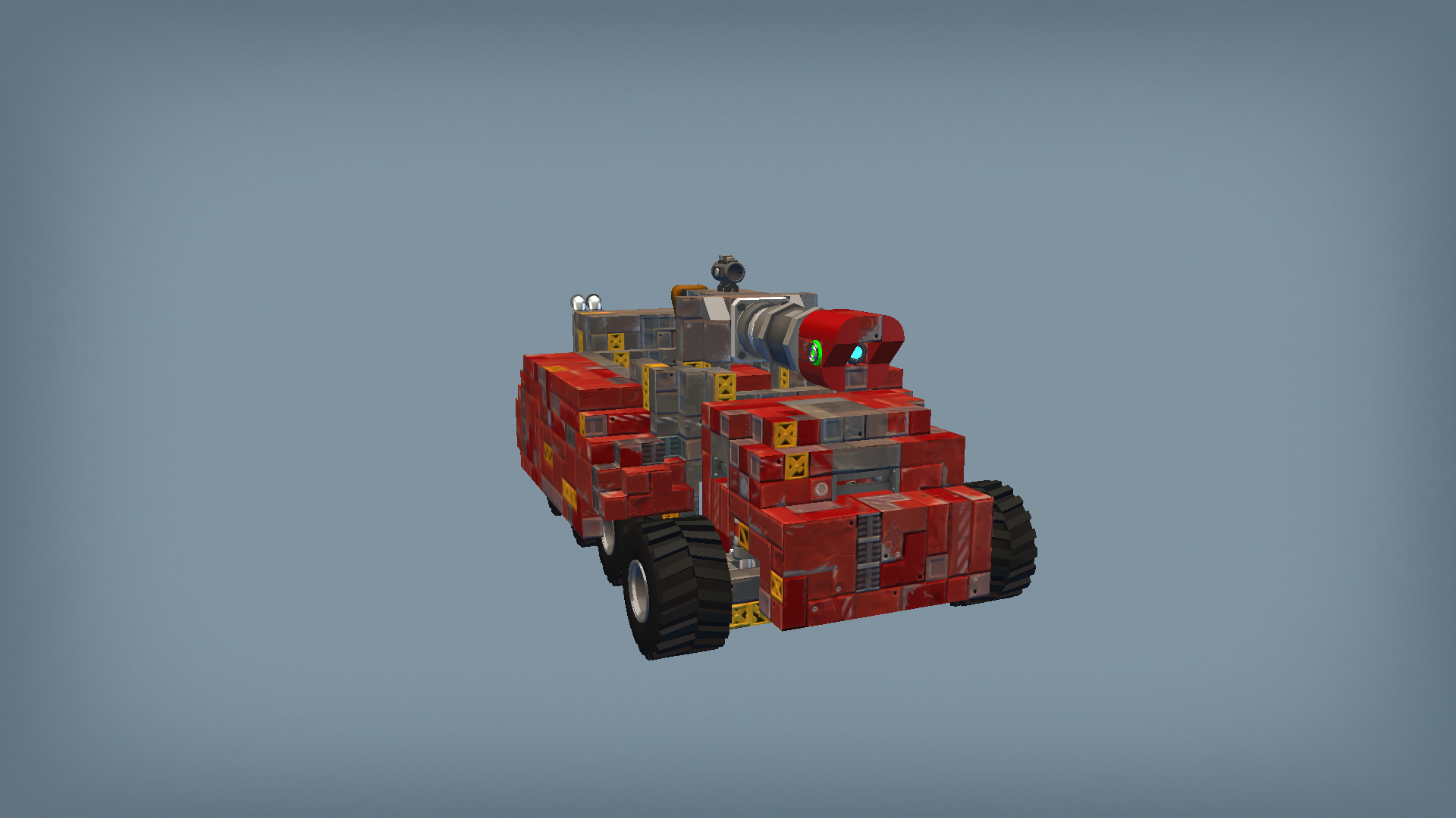 orks gun wagon with big zzap gun wh40k