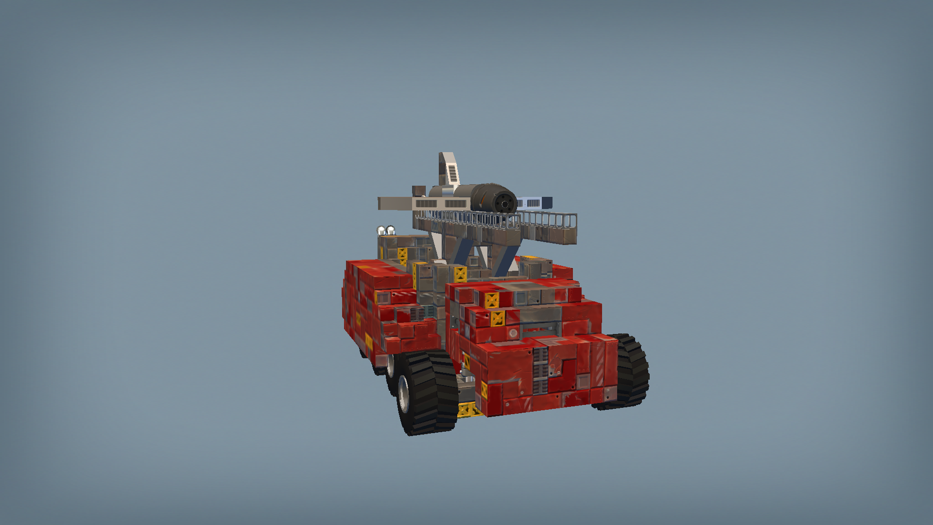orks gun wagon with grot bomb wh40k