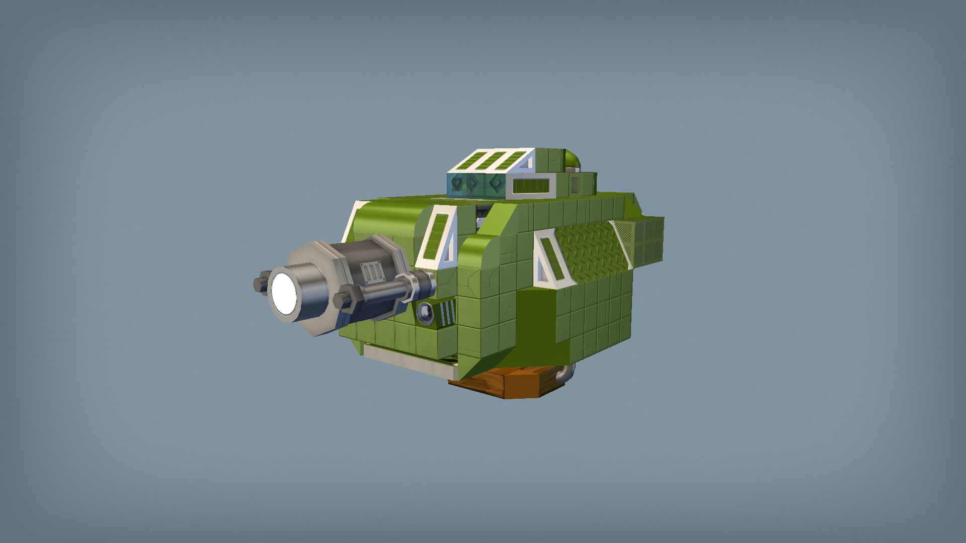Leman Russ Demolisher turret wh40k