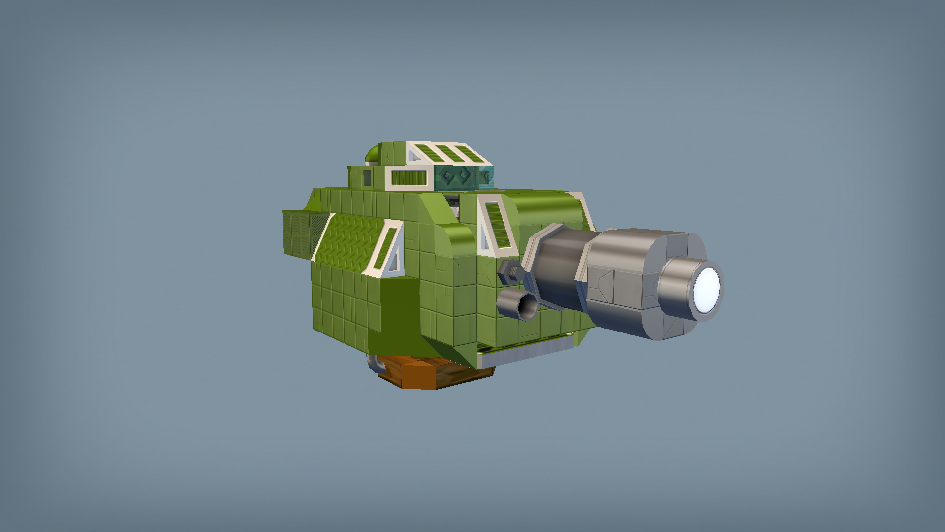 Leman Russ Conqueror turret wh40k