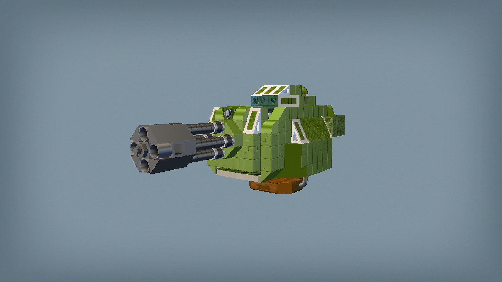 Leman Russ Punisher turret wh40k