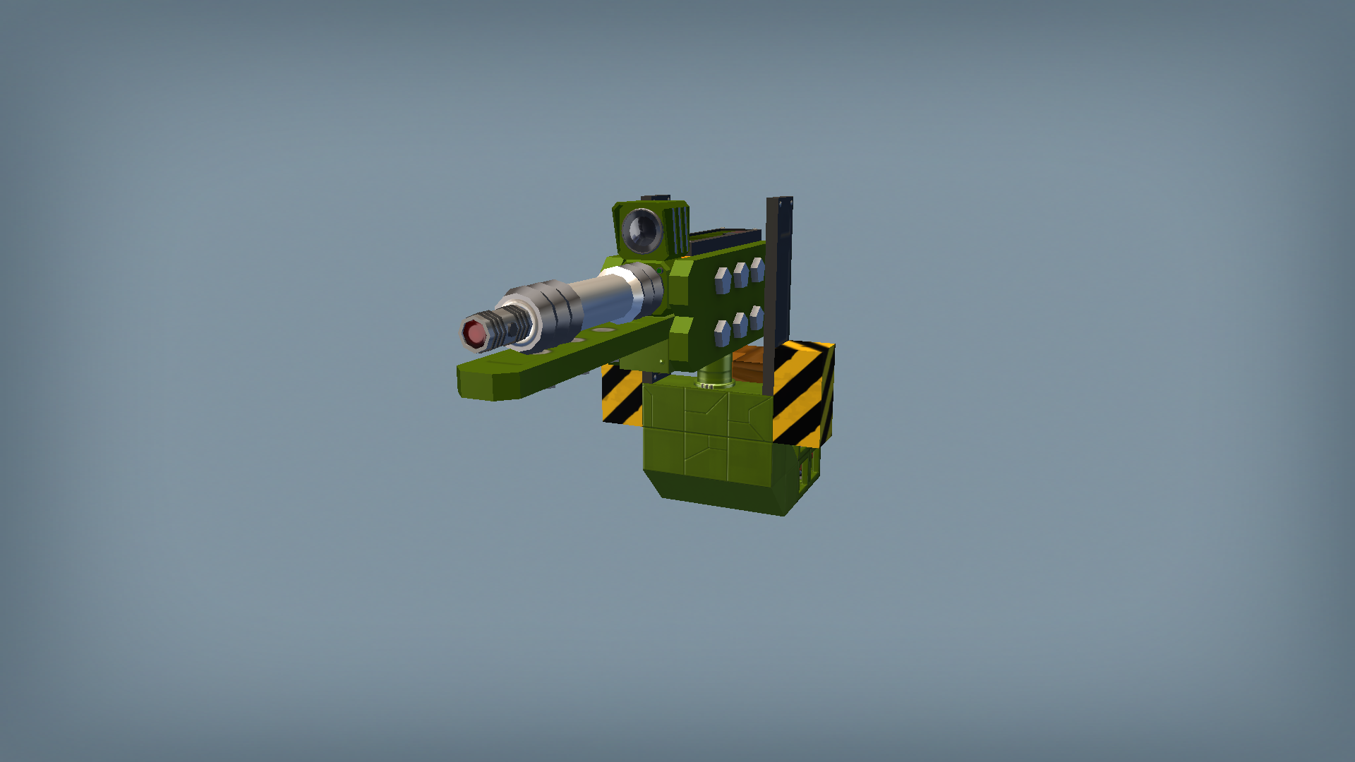 Leman Russ hull mounted lascannon wh40k