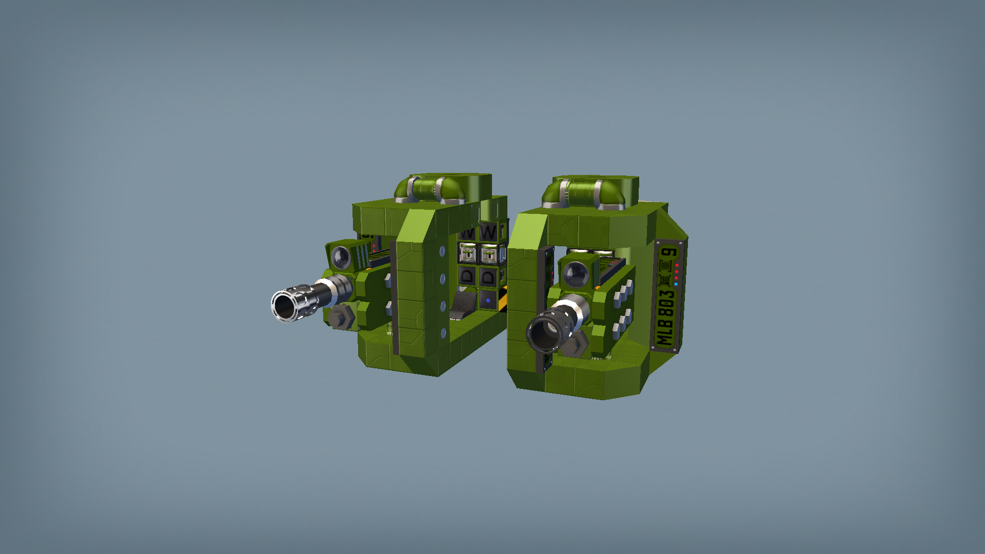 Leman Russ melthas sponsons wh40k