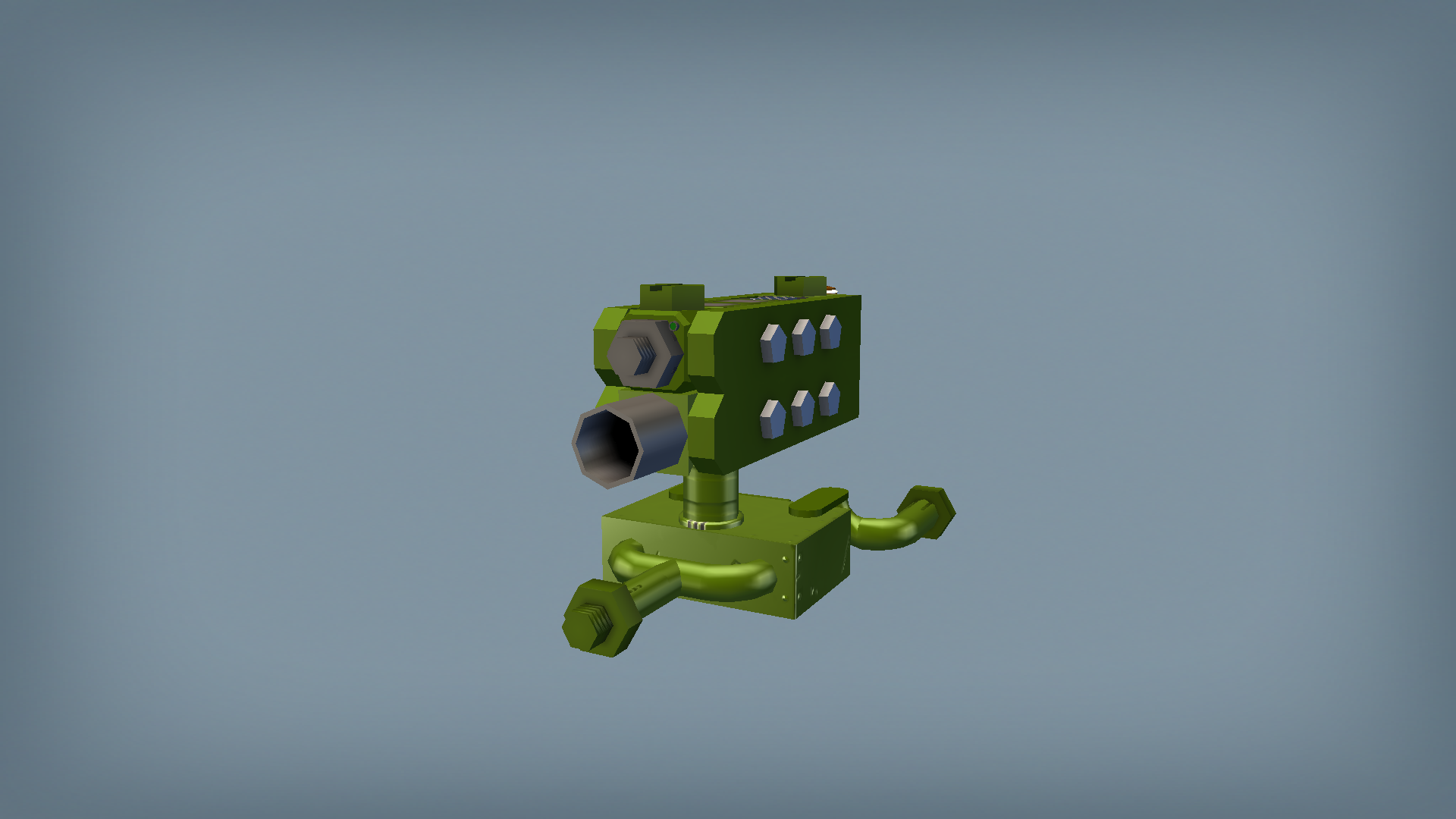 Tripod heavy bolter turret