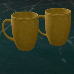 Crockery Mug Golden Delicious Apple