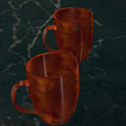 Crockery Mug Whole Apple