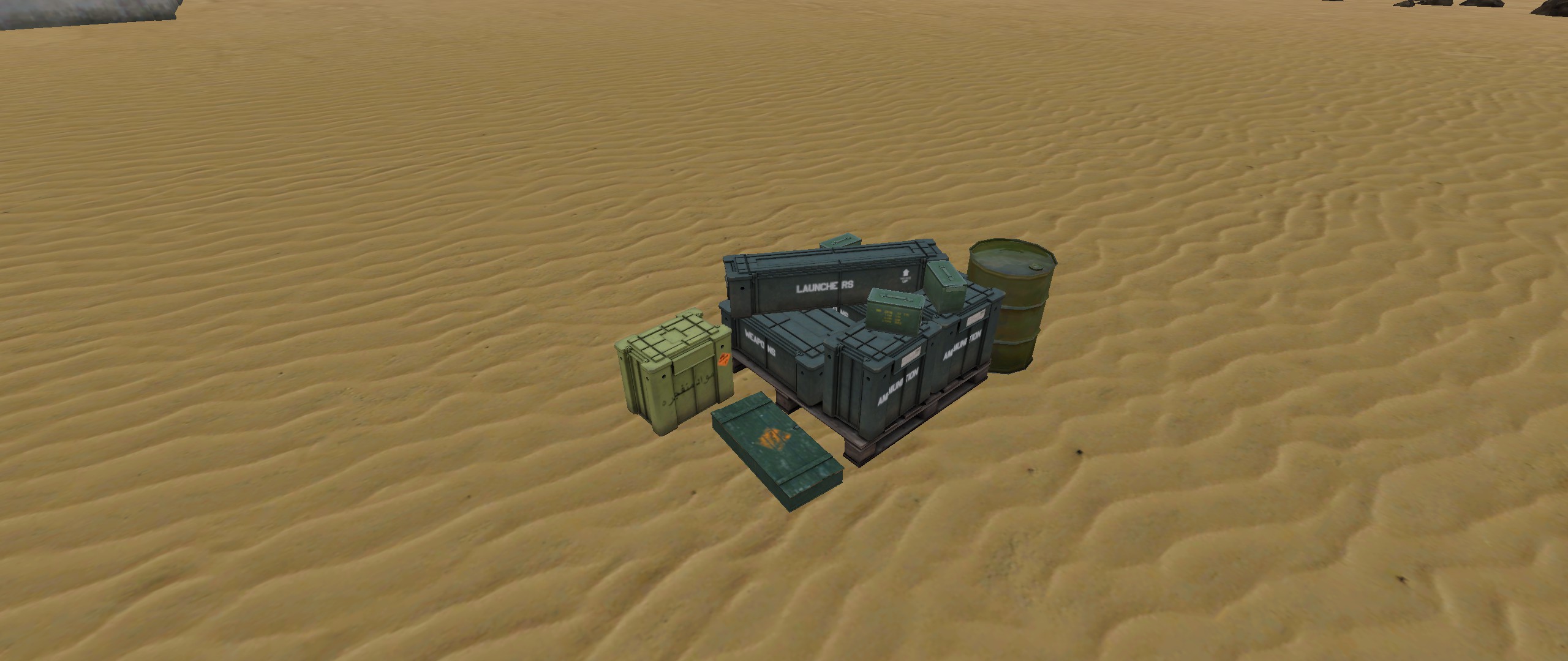 Ammo and Fuel Cache