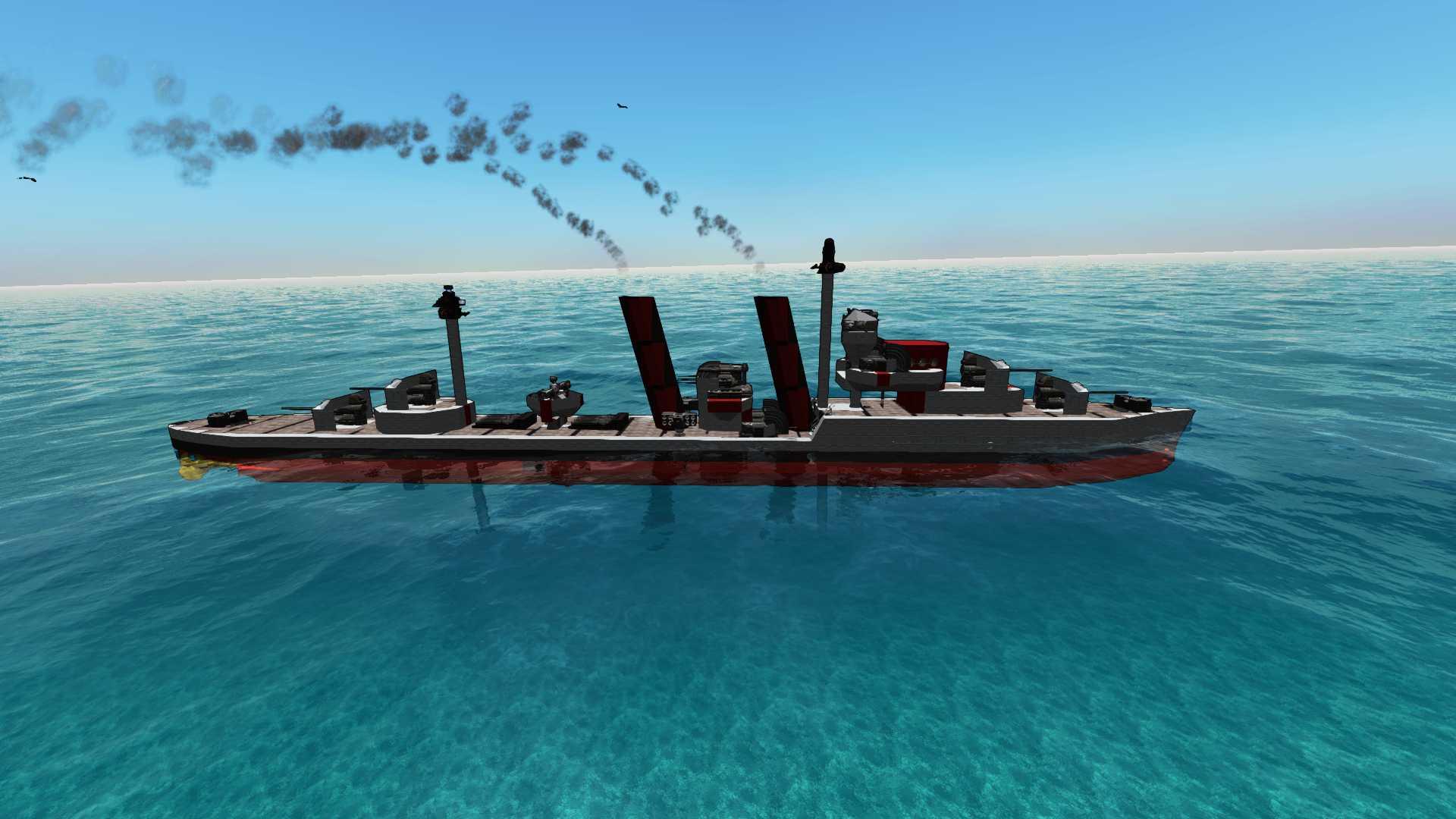 Royal Navy HMS Amazon Destroyer preview