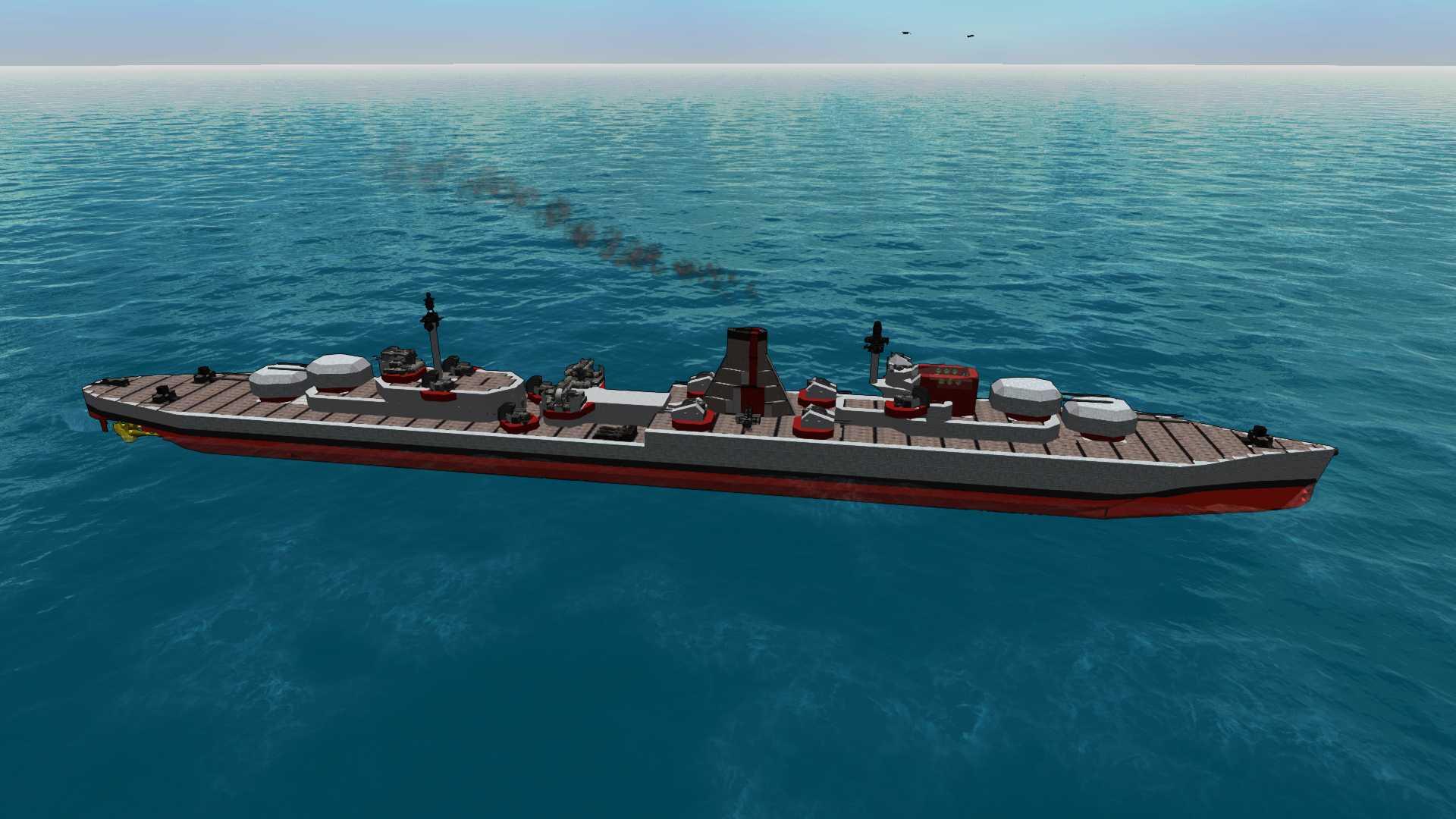 Royal Navy Leander Class Cruiser preview