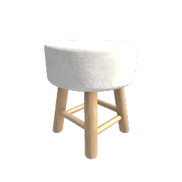 Classic Stool - White