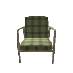 Old Armchair Rustic Green