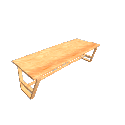 Large Table Maple Wood