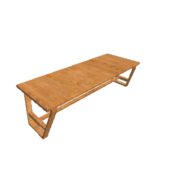 Large Table Toasted Beechwood