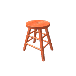 Stool Chair Cherry Wood