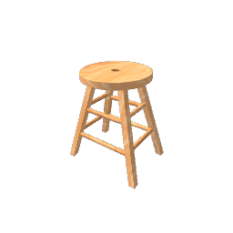 Stool Chair Maple Wood