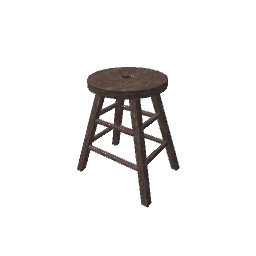 Stool Chair Norway Spruce Wood