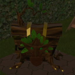 Mystical Chest Statue
