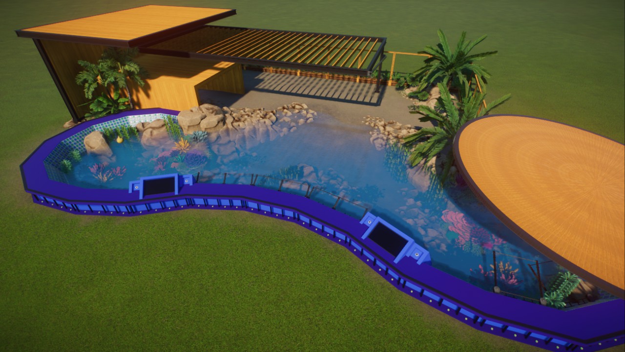 Modern Aquatic Habitat by Adamup