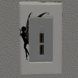 USB Outlet Fairy Shadow