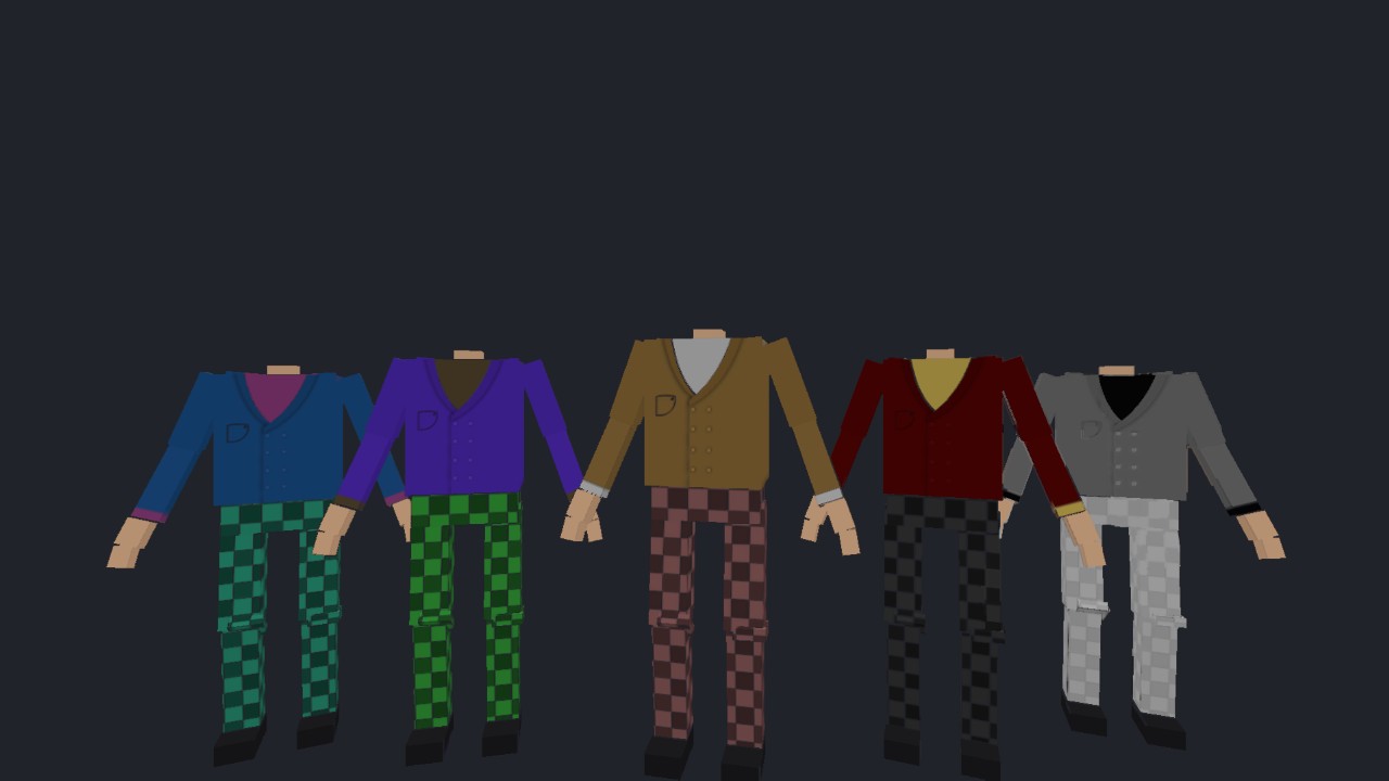 Nice Sweater Pack(Light Skintone Version)
