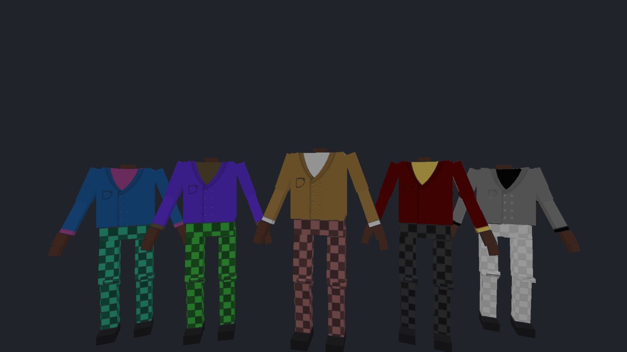 Nice Sweater Pack(Dark Skintone Version)