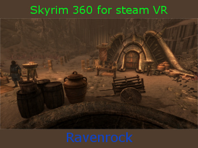 Skyrim  pano - Ravenrock