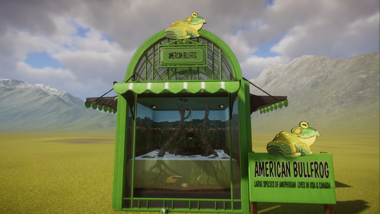 AMERICAN BULLFROG EXHIBIT
