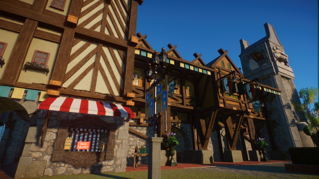 Medieval European Zoo entrance