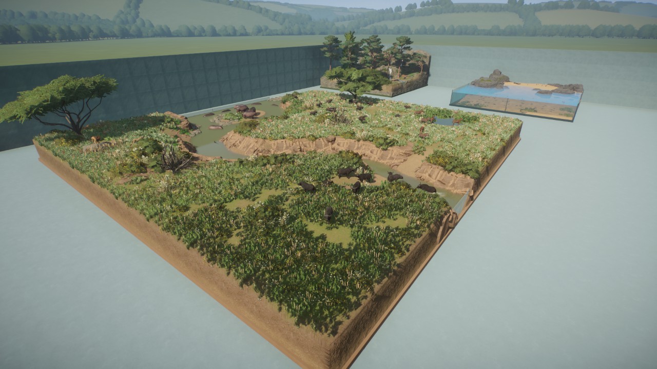Diorama, Serengeti
