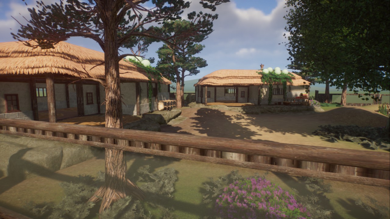 Medieval Korea village preview