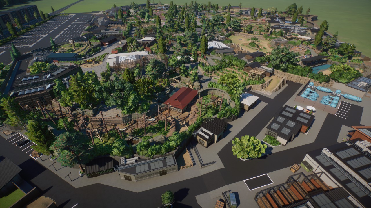 Greenfield zoo, WIP Update 7, Asia Quest renovation