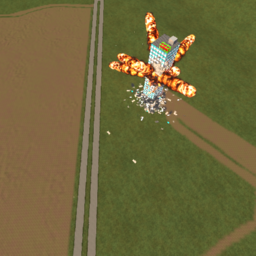 Very explody tower press 1