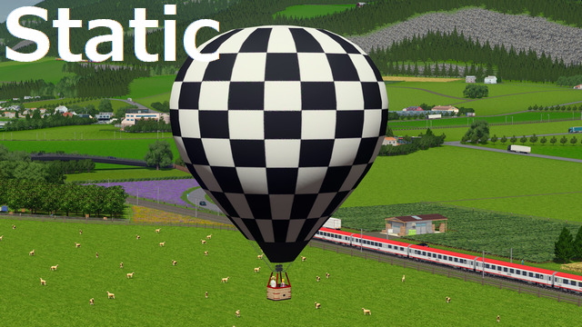 Hot air balloon 3 (static)