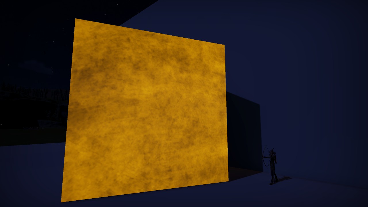 NEON GLOW Cube structured 8M X 8M X 8M TRIGGERABLE