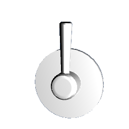 Shower Control Handle - Chrome