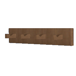 Wooden Wall Hooks - Cedar