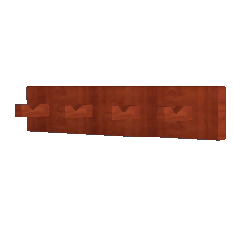 Wooden Wall Hooks - Cherry