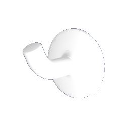 Robe Hook - White