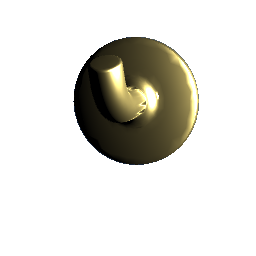 Mini Robe Hook - Gold