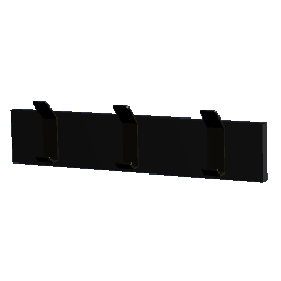 Modern Wall Hooks -Black and Gold