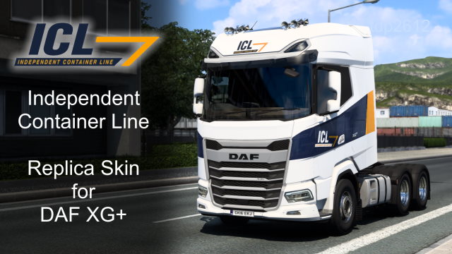 Independent Container Line JSR Transport Replica DAF XG+