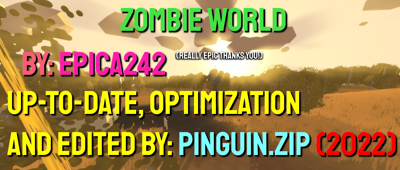 Zombie World Remake v2 – Unturned Mod